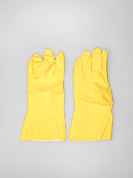 Haushalt-Handschuhe Naturgummi, verlourisiert